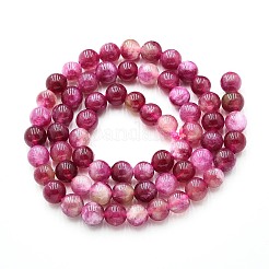 Chapelets de perles de quartz naturel&nbsp;X-G-N355-6mm-14