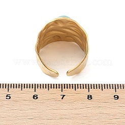 Кольца-манжеты из нержавеющей стали 304 с широкими отверстиями RJEW-Z078-22G