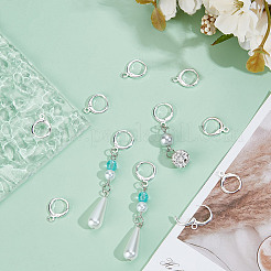 80pcs fornituras de aretes de aro de latón&nbsp;FIND-DR0001-65B