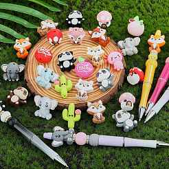 8 шт. 2 цвета пищевые экологически чистые силиконовые бусины SIL-SZ0002-88