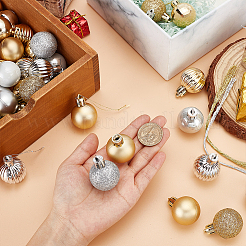 2 комплект 2-х цветных пластиковых шаров DIY-GA0005-40A