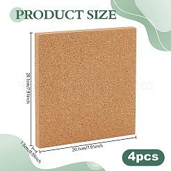 Hojas de aislamiento de corcho&nbsp;DIY-WH0488-01A-1