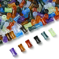 250 шт. прозрачные акриловые бусины градиентного цвета&nbsp;OACR-FS0001-93