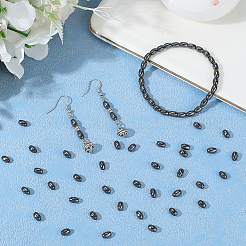 100 шт. немагнитные синтетические гематитовые бусины G-BBC0001-56