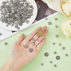 240 шт. 6 стиля тибетских бусин из цинкового сплава в виде цветка FIND-DC0003-92