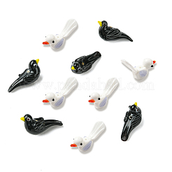 10шт 2 цвета бусины лэмпворк ручной работы LAMP-CJ0002-54