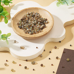 140 Stück 7 Stile Glasperlen-Sets&nbsp;SEED-TAD0001-03