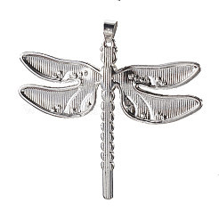 Gros pendentifs d'émail en alliage&nbsp;ENAM-G142-01P