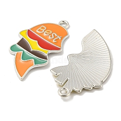 Alliage pendentifs émail fendus&nbsp;FIND-Z026-03B