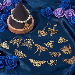 24шт 12 стиля латунные подвески&nbsp;KK-SC0005-47