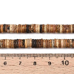 Естественного изображения яшмы бисер нитей G-T142-6mm-09