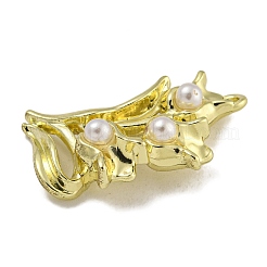 Подвески из сплава АБС-жемчуга PALLOY-F312-51G-03