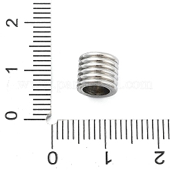 Европейские бусины из нержавеющей стали 304&nbsp;STAS-H219-14P