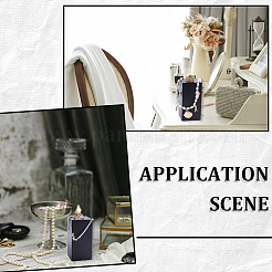 Выставочные тумбы из окрашенного в процессе выпечки дерева&nbsp;AJEW-WH20033-141B-01