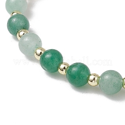 Браслеты из натуральных и синтетических круглых бусин для женщин BJEW-JB11663