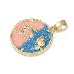 Латунь с фианитом и эмалью KK-Q005-06G