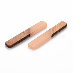 Большие подвески из смолы и ореха RESI-S358-39E