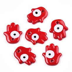 Непрозрачные подвески лэмпворк ручной работы LAMP-T011-15-B04