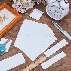 Прямоугольные светодиодные наклейки для домашних животных&nbsp;LS-STIC-WH0045-01B