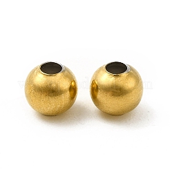 Круглые бусины из нержавеющей стали 304&nbsp;STAS-P319-09A-G