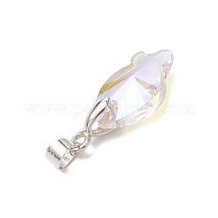 5 шт. подвески из латуни и стекла PALLOY-JF03365