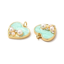 Стойки обшивки латунь микро проложить Циркон подвеску&nbsp;KK-A177-15G