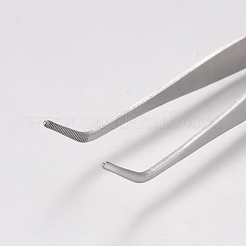 Pinzette in acciaio inossidabile&nbsp;AJEW-WH0098-10