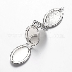 Подвески латуни медальон KK-N0116-108P