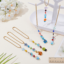 6 шт. подвеска ручной работы в виде рыбы-гриба сглаза&nbsp;HJEW-AR00014