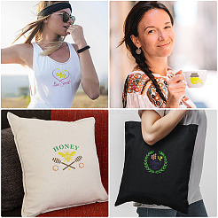 Тема «Пчелы» для домашних животных DIY-WH0028-66