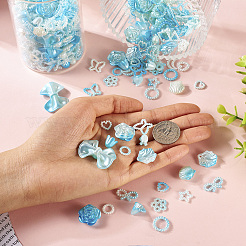 Непрозрачные бусины из абс-пластика FIND-TAC0016-33B