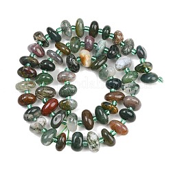 Natur Indien Achat Perlen Stränge&nbsp;G-RM250109-A15