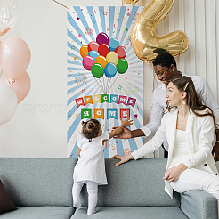 Дверное покрытие из полиэстера AJEW-WH0547-018