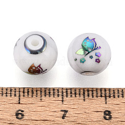 Гальванические стеклянные бусины&nbsp;X-EGLA-S178-12H