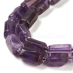 Abalorios de amatista natural hebras&nbsp;G-M403-B23