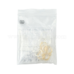 12 шт. 2-х цветная латунная фурнитура для сережек-клипс&nbsp;KK-FS0001-48