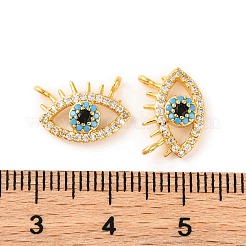 Латунные микропаве прозрачные подвески с фианитом KK-U017-05G