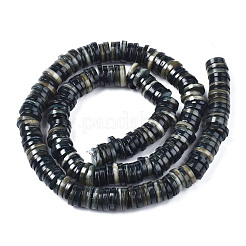 Eau douce naturelle de coquillage perles brins&nbsp;BSHE-I016A-01A
