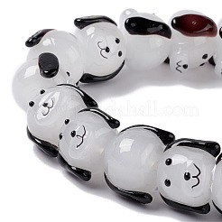 Ручной работы бусины прядь LAMP-E028-02F