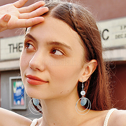 140 шт. подвески из окрашенной натуральной ракушки акойя&nbsp;BSHE-BBC0001-07C