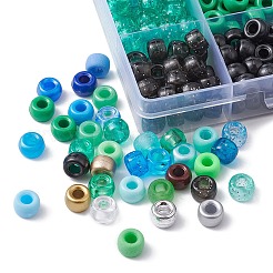 960 шт. 32 стильных прозрачных и непрозрачных пластиковых бусины&nbsp;KY-YW0001-43