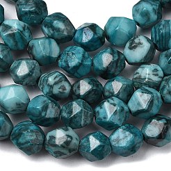 Натуральная карта каменные бусы пряди G-Z119-A23-02