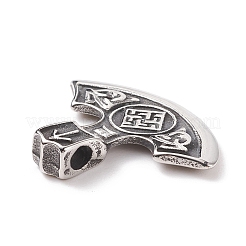 Подвески из нержавеющей стали 304 в стиле викингов STAS-Z015-24AS