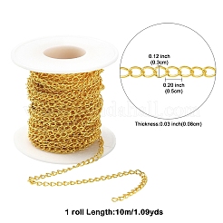 10м железных витых цепей&nbsp;CH-YW0004-01G