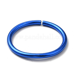 アルミオープン丸カン  丸いリング  ミックスカラー  61x5mm  内径：53.2mm&nbsp;ALUM-A004-01