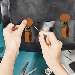 Druckknopfverschlüsse für Taschen aus Rindsleder&nbsp;DIY-WH20081-138B