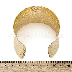 Bracelets manchettes en alliage pour filles et femmes&nbsp;AJEW-A063-04G