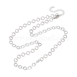 Цепочки из нержавеющей стали 304 с кольцами и звеньями толщиной 6 мм&nbsp;NJEW-P343-01A-P