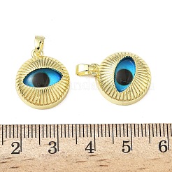 Латунь стекло кулоны&nbsp;KK-Z134-19G-02