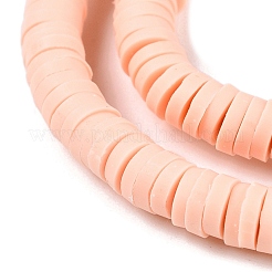 Perle piatte tonde polimero a mano di argilla&nbsp;CLAY-R067-6.0mm-13